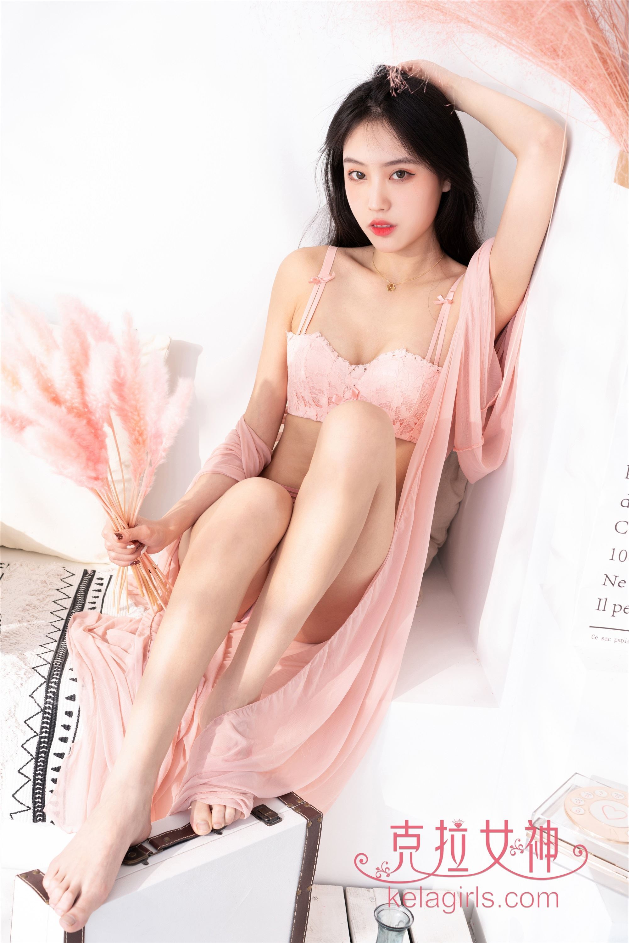 Kelagirls 克拉女神 2020.05.29 一袭粉纱 沫夕